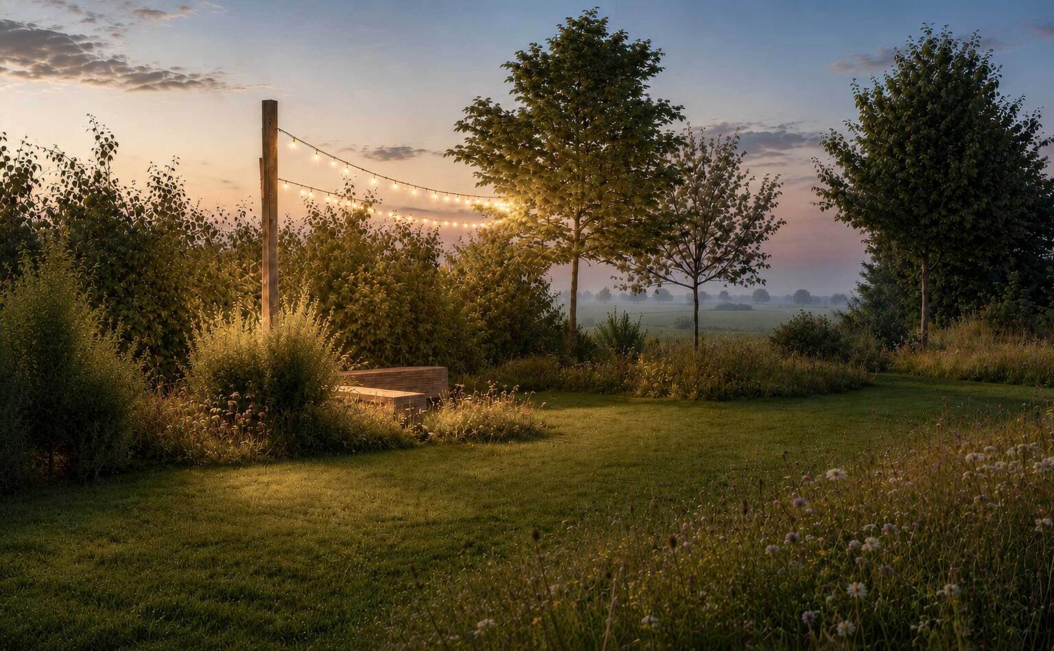 Greenarchitects stefaan willems landschapsarchitect haaltert landschapstuin waterpartij kleiklinkers natuurlijk ontwerp 08