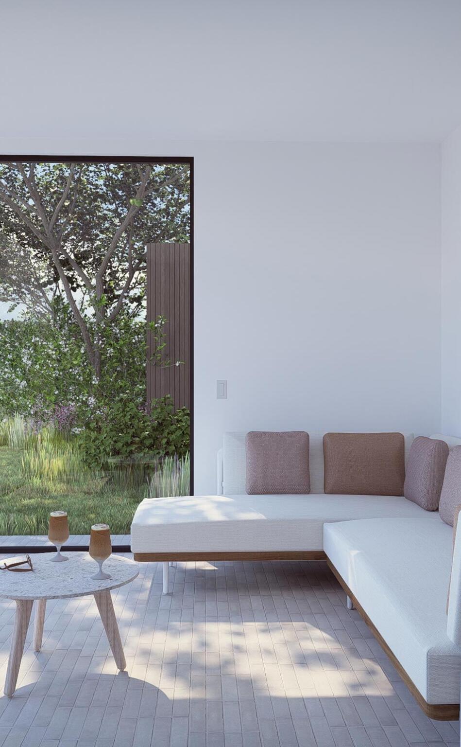 Greenarchitects stefaan willems tuinarchitect drongen kleiklinkers natuursteen terras niveau zwembad bijgebouw ecologisch 14